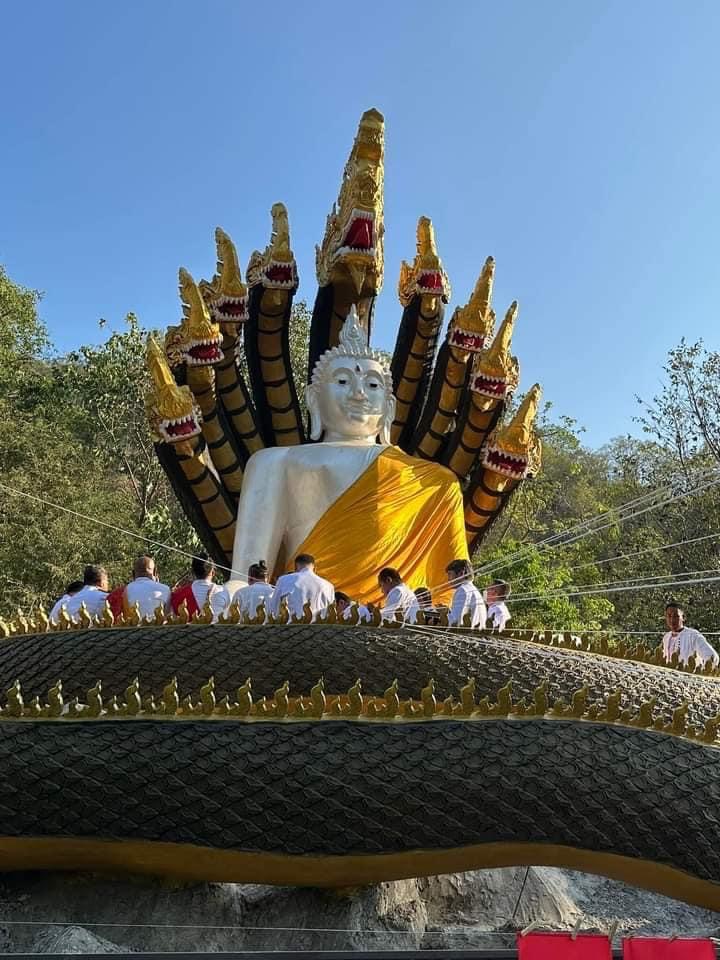 พิธีบวงสรวง พระพุทธศรีชัยมงคลองค์ดำคำแสนสิริจันทรา นาคราช #วัดถ้ำบาดาลสระบุรี      #เวล999