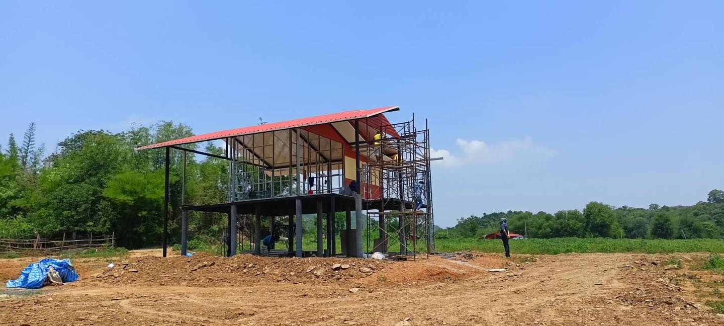 อัพเดทหน้างาน  บ้านลูกค้า โครงการ ลำพญา ฟาร์มวิว เฟส2